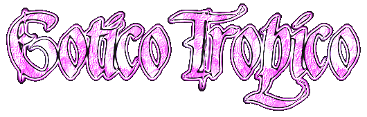 GOTICO TROPICO MERCH